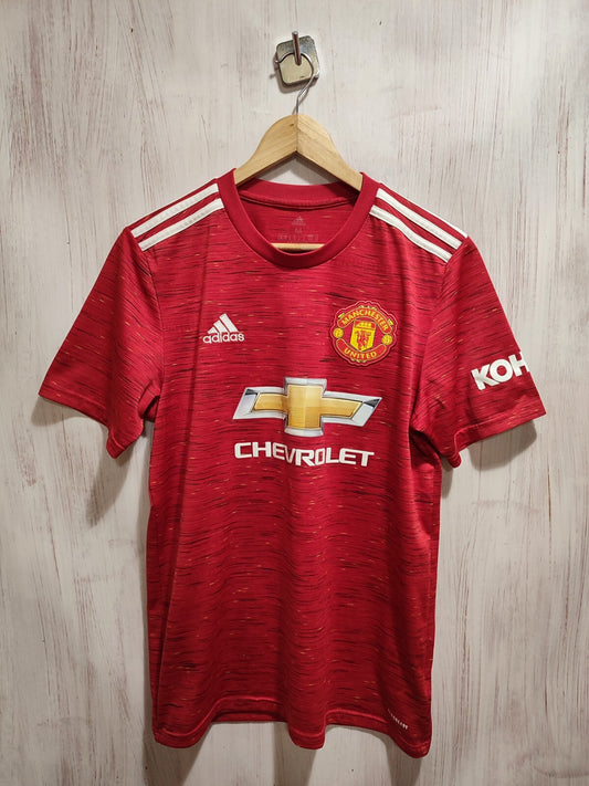 Manchester United 2020 2021 home Size M shirt jersey soccer football kit trikot