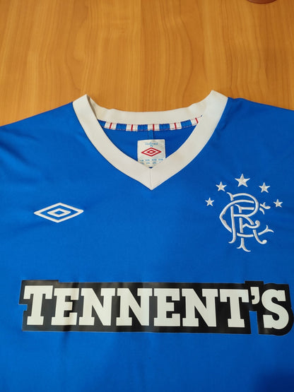 Glasgow Rangers 2011 2012 home Sz 2XL football soccer shirt jersey Umbro kit XXL
