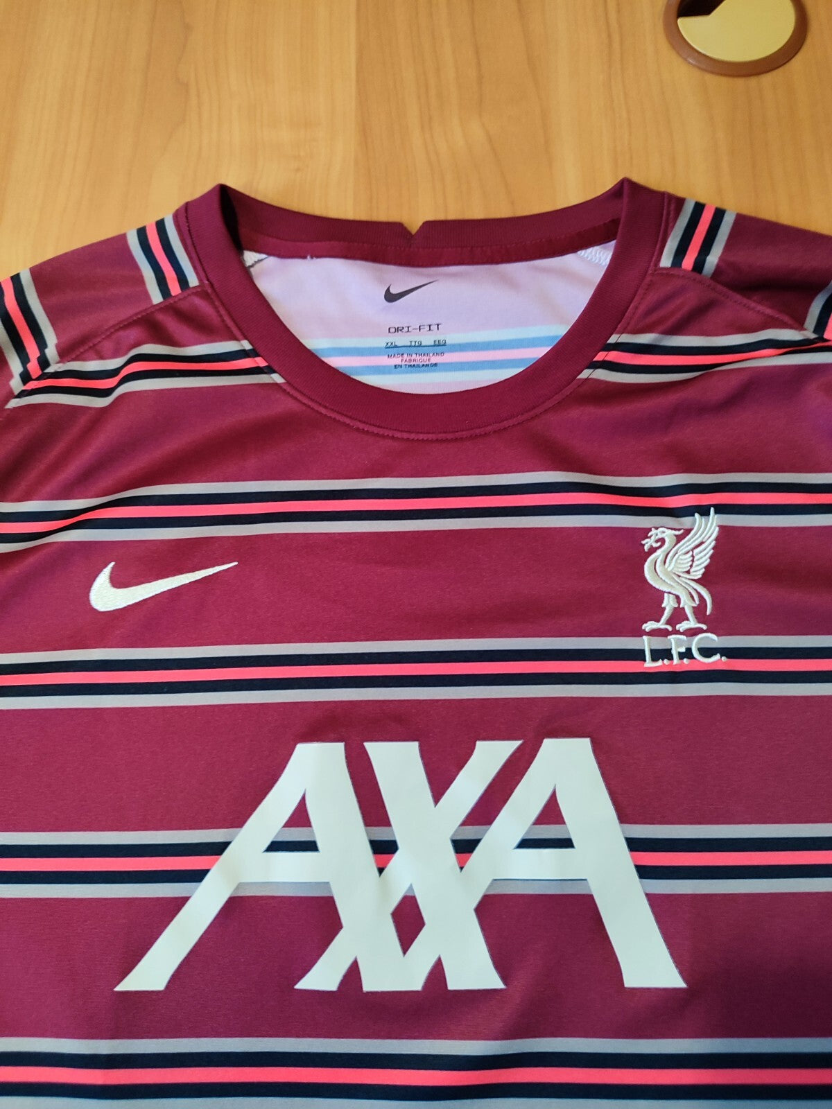 FC Liverpool 2021 2022 training Sz 2XL Nike shirt soccer football jersey kit XXL