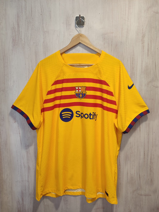 AUTHENTIC FC Barcelona 2023 2024 4th Sz 2XL kit football shirt jersey fourth XXL