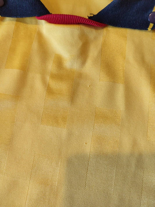 Watford 1989 1990 1991 away Sz L shirt jersey soccer football maillot kit Umbro