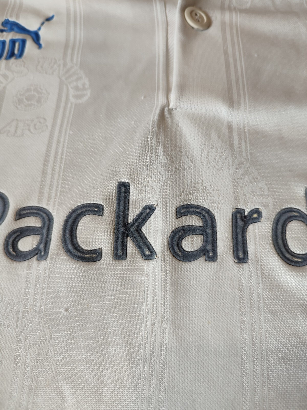 Leeds United 1996 1997 1998 home 2XL Puma jersey shirt soccer football kit XXL