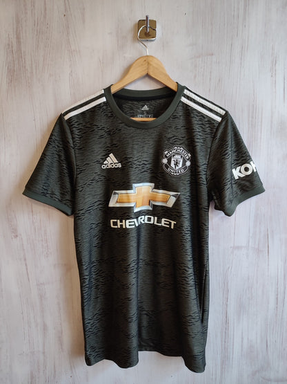 Manchester United 2020 2021 away Sz S Adidas shirt soccer kit football jersey