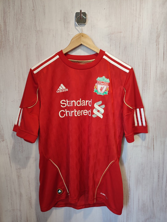 Kids FC Liverpool 2010 2011 home Sz XL (15-16y) shirt soccer jersey football kit