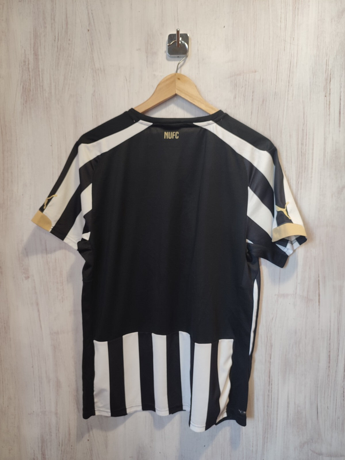 Newcastle United 2014 2015 home Sz S Puma football shirt jersey maillot kit tee