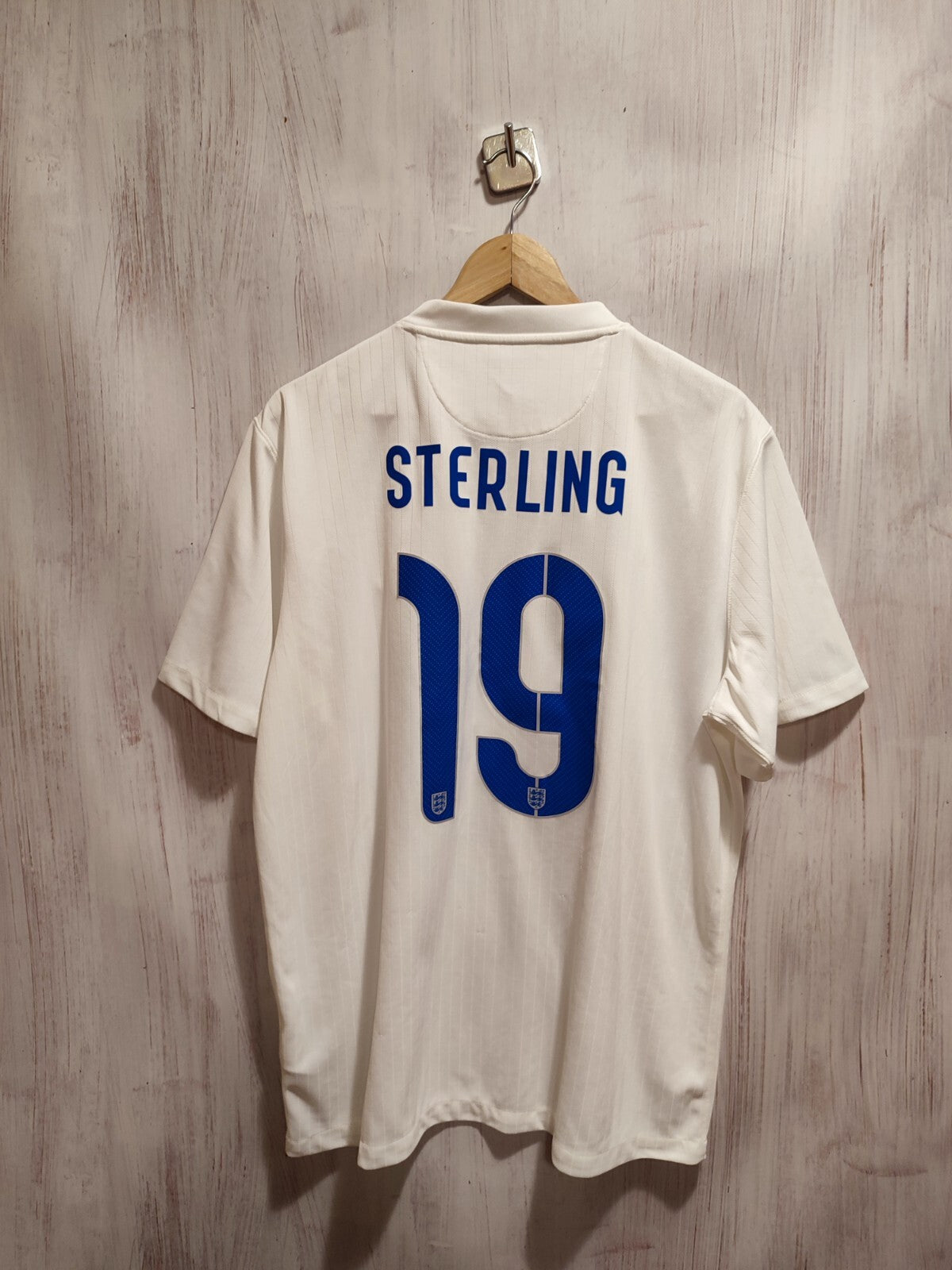 England 2014 2015 home Sz XL Nike soccer shirt jersey football kit tee Sterling