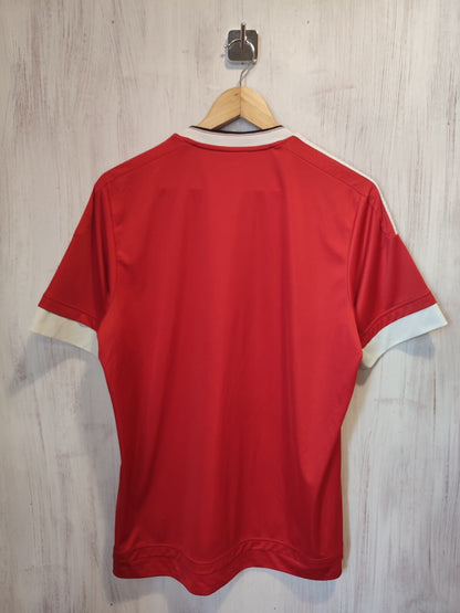 Manchester United 2015 2016 home Sz M Adidas shirt jersey soccer kit maillot kit