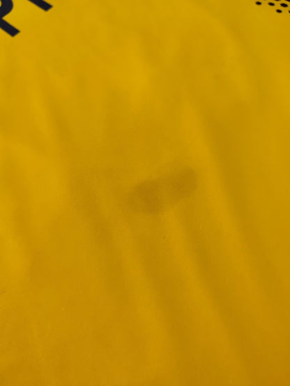 Burton Albion FC 2021 2022 home Sz L soccer shirt jersey football Brewers Akins