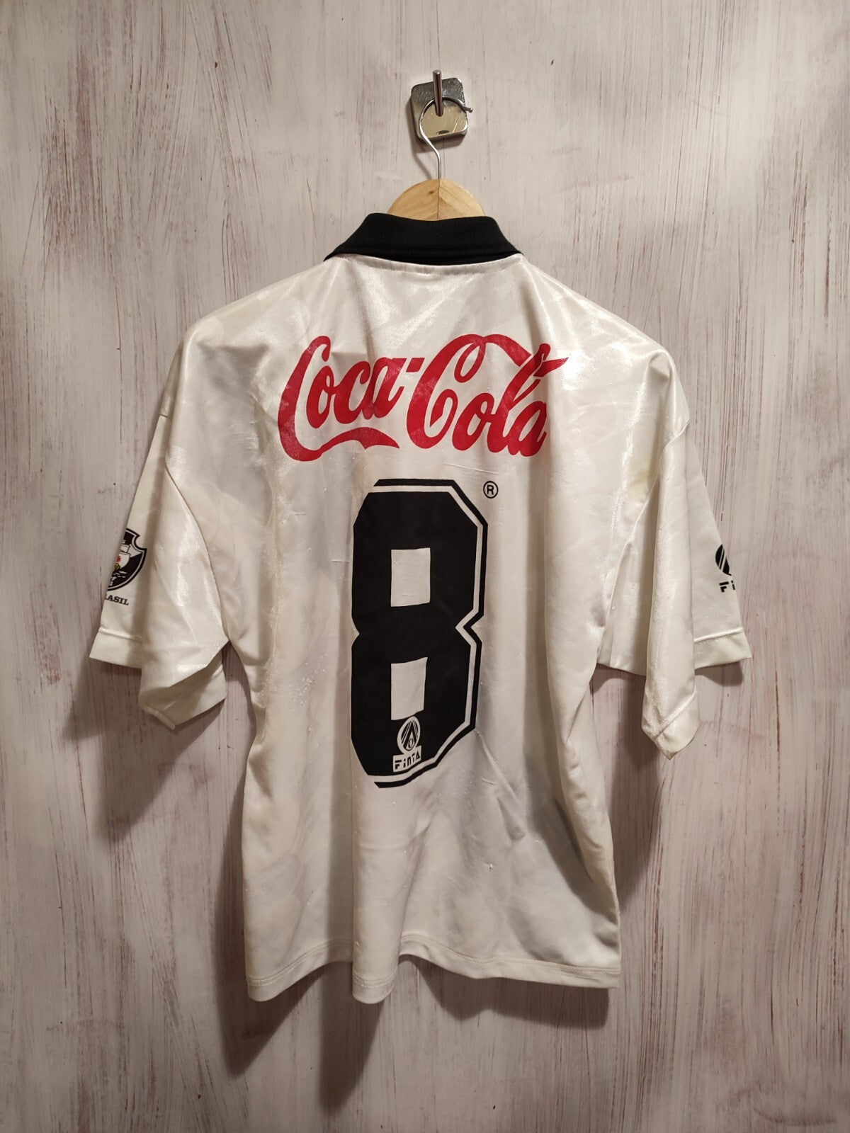 CR Vasco da Gama 1992 1993 1994 away Sz M football shirt jersey vintage kit tee