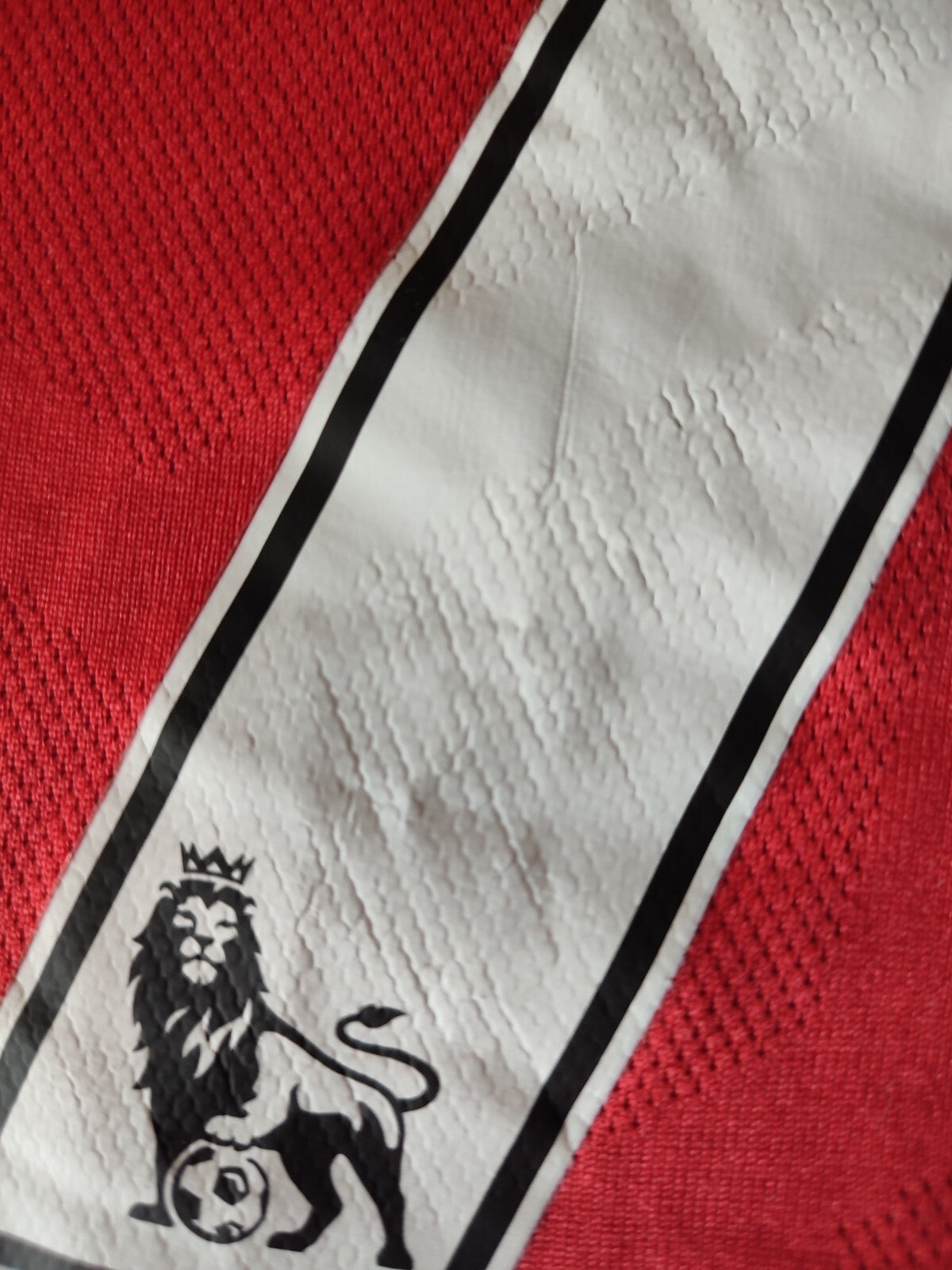 Manchester United 2010 2011 home Size M shirt jersey soccer football kit tee L/S