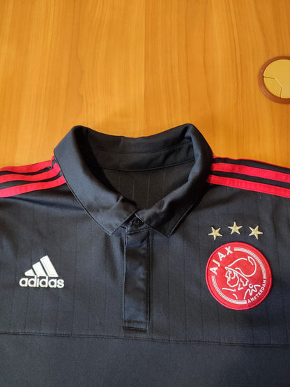 Ajax Amsterdam 2015 2016 Polo Sz 2XL Adidas shirt jersey soccer football kit XXL