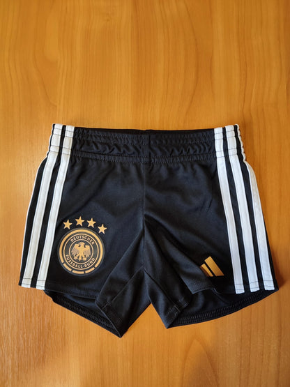 Kids Deutschland 2022 2023 home Size 6-9m Adidas Germany shorts soccer football