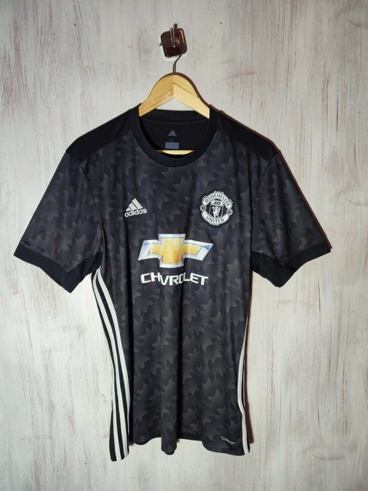Manchester United 2017 2018 away Size L Adidas soccer shirt jersey football kit