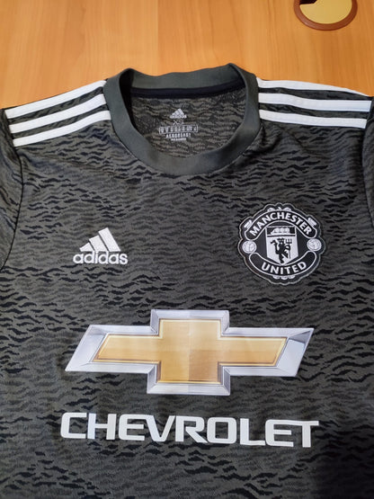 Manchester United 2020 2021 away Size XS Adidas soccer shirt jersey football kit