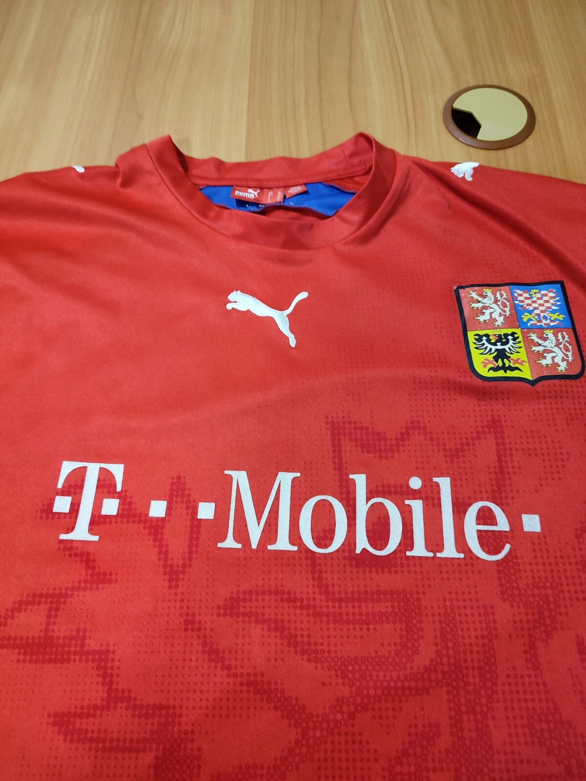 Czech Republic 2006 2007 2008 home Sz XL Puma shirt jersey football football kit