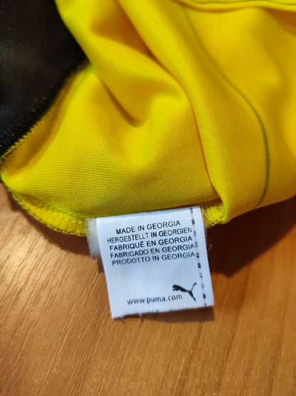 Borussia Dortmund 2015 2016 home Sz M BVB Puma jersey shirt football kit trikot