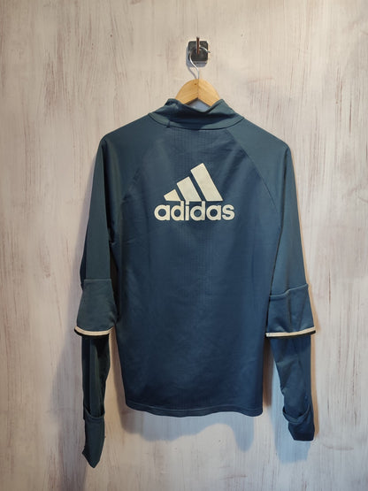 Manchester United 2016 2017 training Sz M Adidas soccer football sweatshirt top
