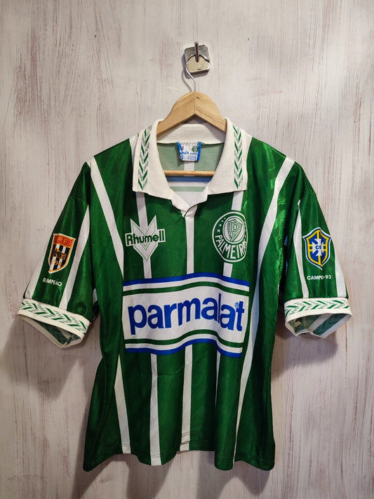 Palmeiras 1995 home Sz L football shirt soccer jersey vintage kit trikot Rhumel