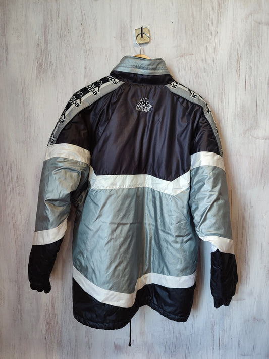 Juventus 1995 1996 1997 Size L Kappa football soccer jacket bench coat VINTAGE
