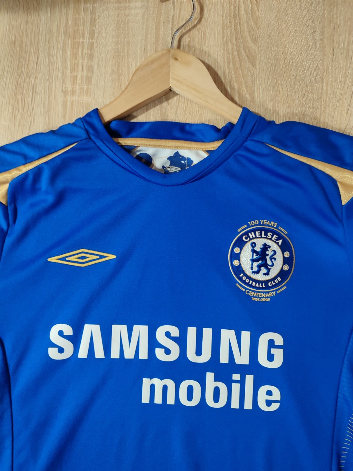 Chelsea 2005 2006 Home Size M Umbro shirt jersey maillot football soccer kit tee