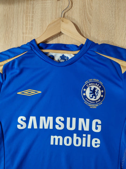 Chelsea 2005 2006 Home Size M Umbro shirt jersey maillot football soccer kit tee