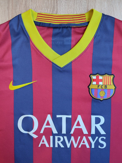 FC Barcelona 2013 2014 home Sz XL Nike football shirt jersey maillot soccer kit