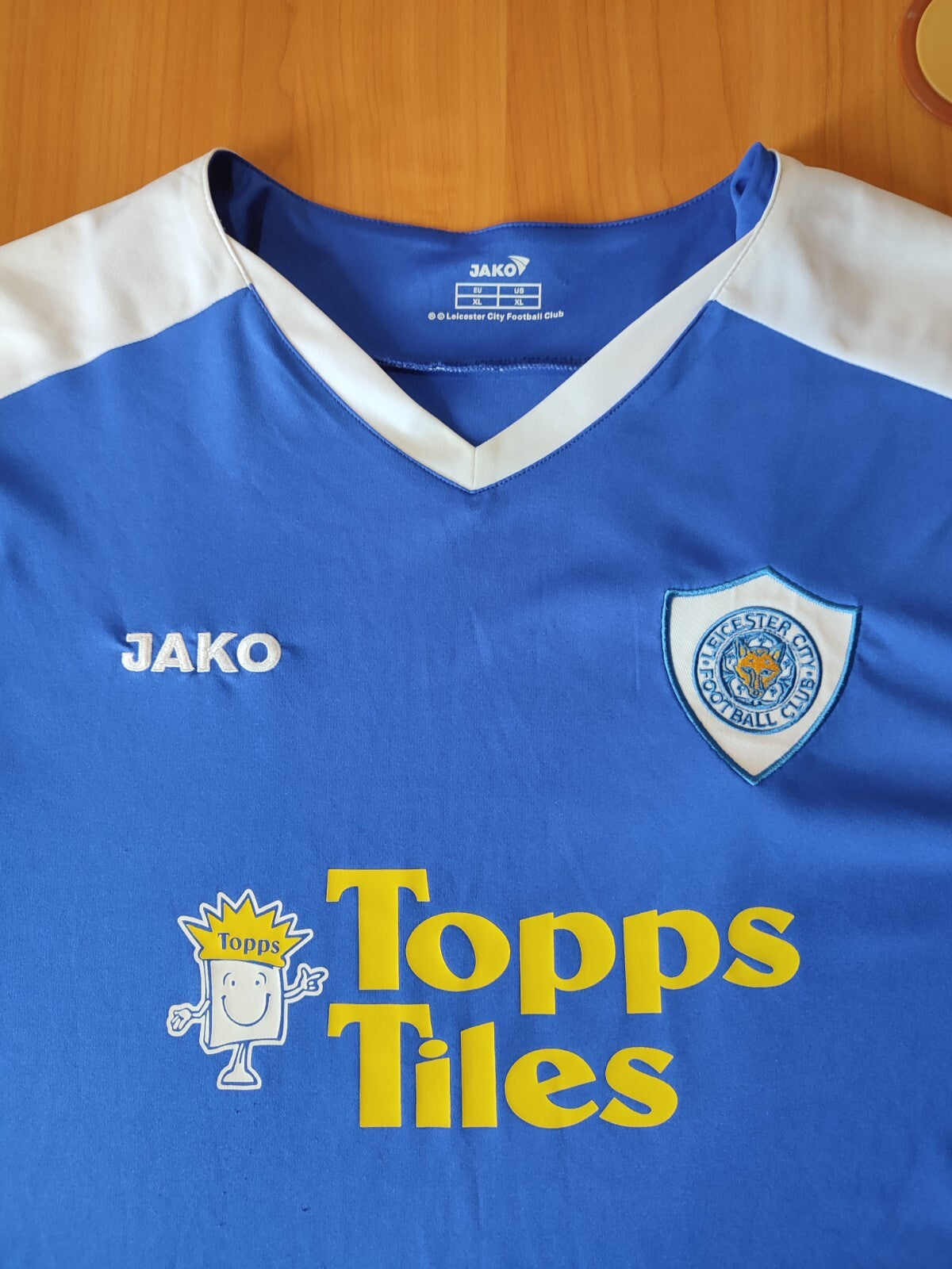 Leicester City 2007 2008 2009 home Size XL shirt jersey soccer football kit tee