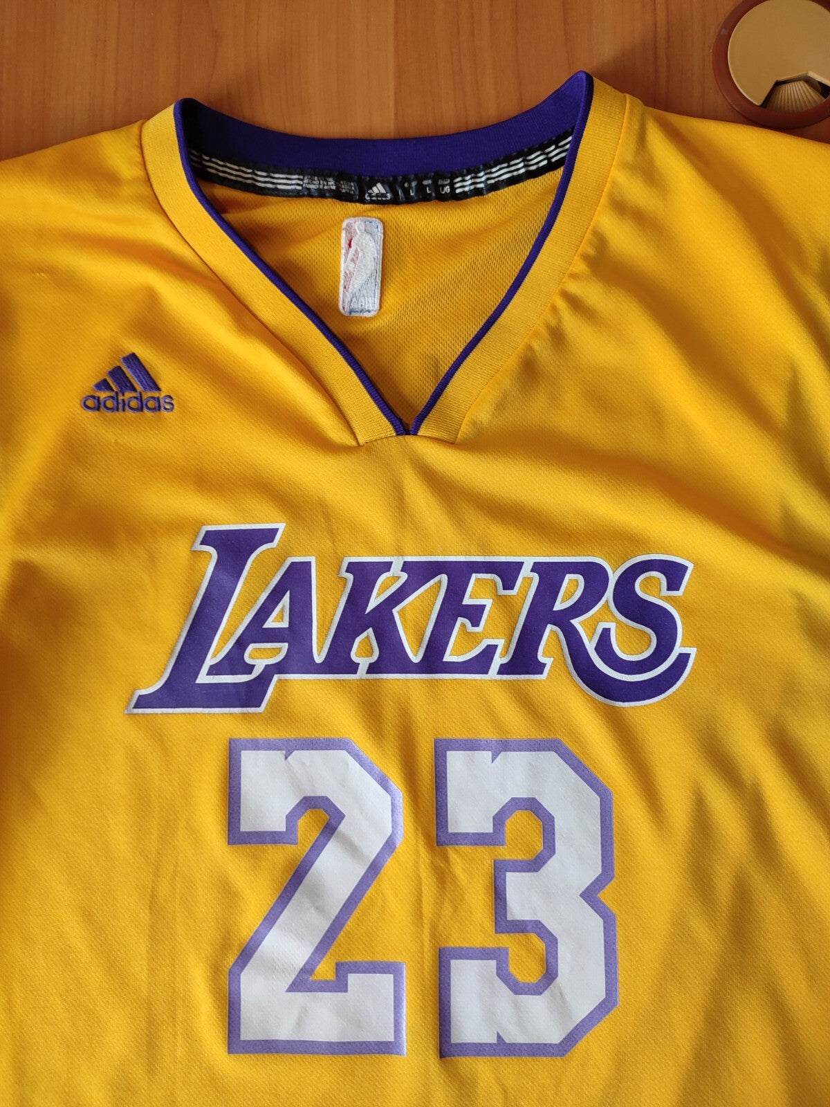 Los Angeles Lakers #Jason Williams Size L Adidas jersey shirt Basketball kit tee