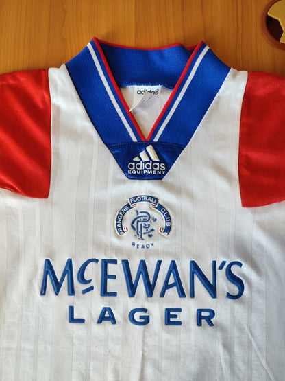 Glasgow Rangers 1992 1993 1994 away Size 38-40" shirt jersey football soccer kit