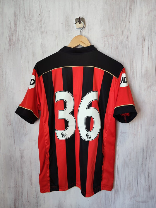 AFC Bournemouth 2016 2017 home Size M soccer shirt jersey football kit JD Sports