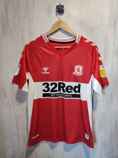 FC Middlesbrough 2021 2022 home Size XS Hummel football shirt jersey soccer kit