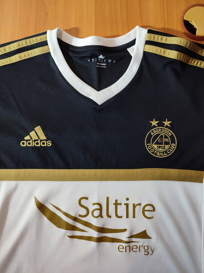 FC Aberdeen 2015 2016 away Sz L adidas football shirt soccer jersey maillot kit