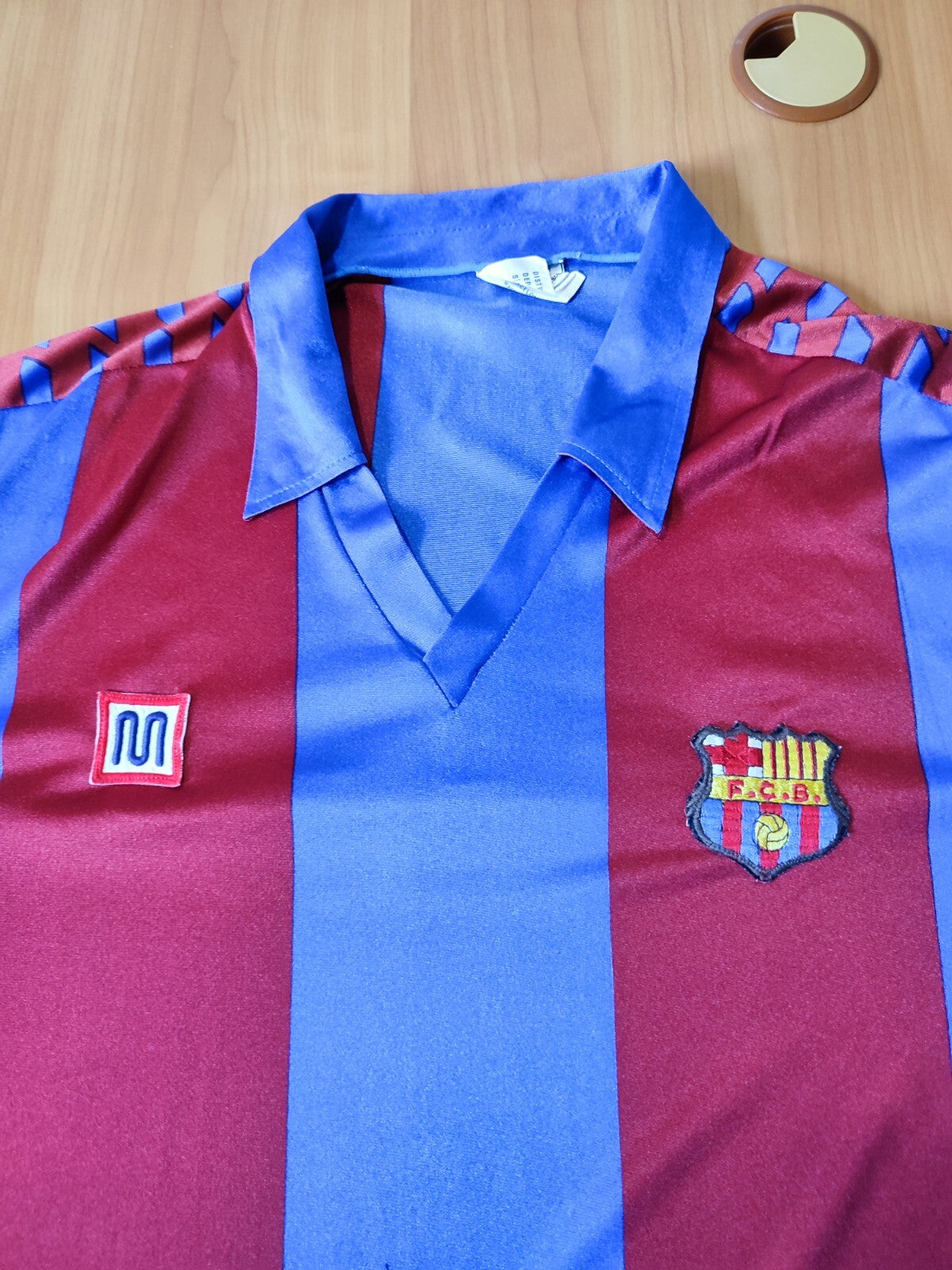 VINTAGE FC Barcelona 1982 1983 1984 1985 1986 1987 1988 1989 home Sz L football