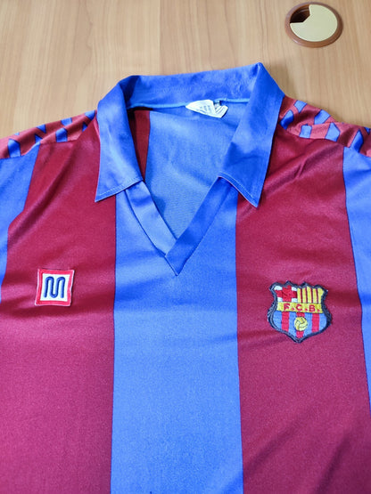 VINTAGE FC Barcelona 1982 1983 1984 1985 1986 1987 1988 1989 home Sz L football