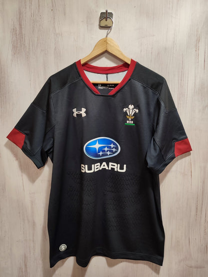 Wales rugby Union WRU 2018 2019 away Sz XL jersey shirt kit tee Under Armour WRU