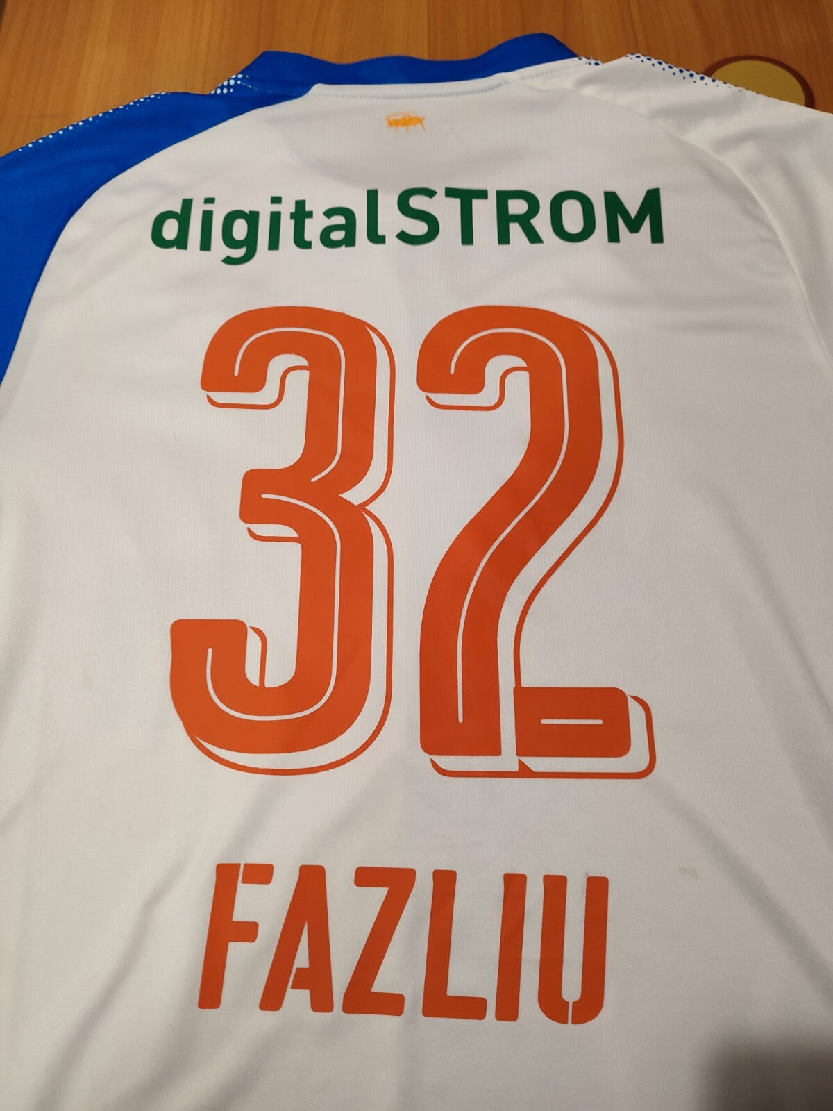 Grasshoppers Club Zurich 2017 2018 home Size L football shirt jersey kit Fazliu