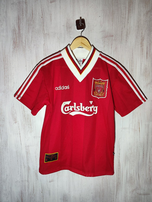 FC Liverpool 1995 1996 home Size S shirt soccer jersey football kit tee vintage