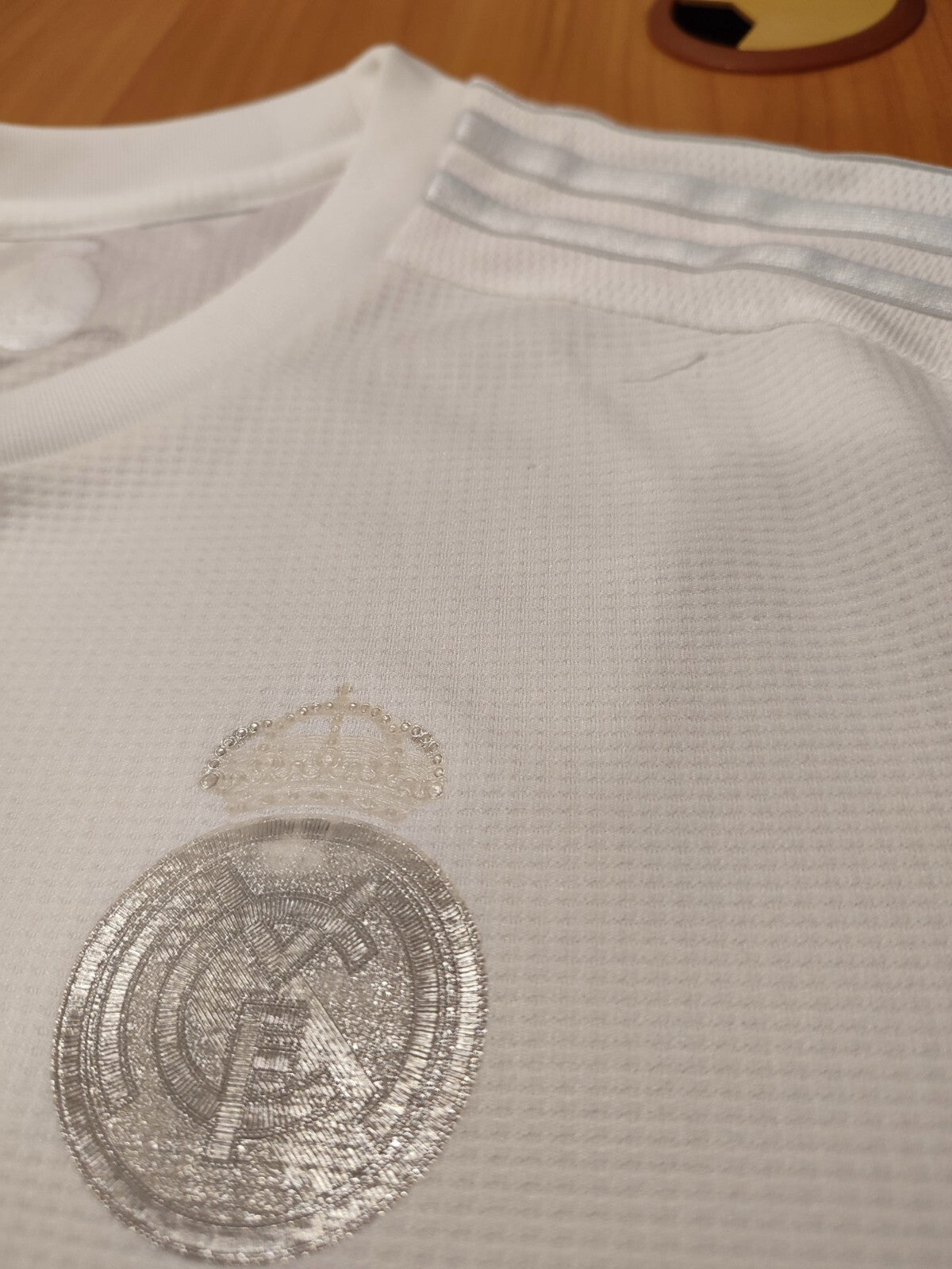 Real Madrid 2015 2016 home Size L soccer shirt jersey football kit trikot Adidas