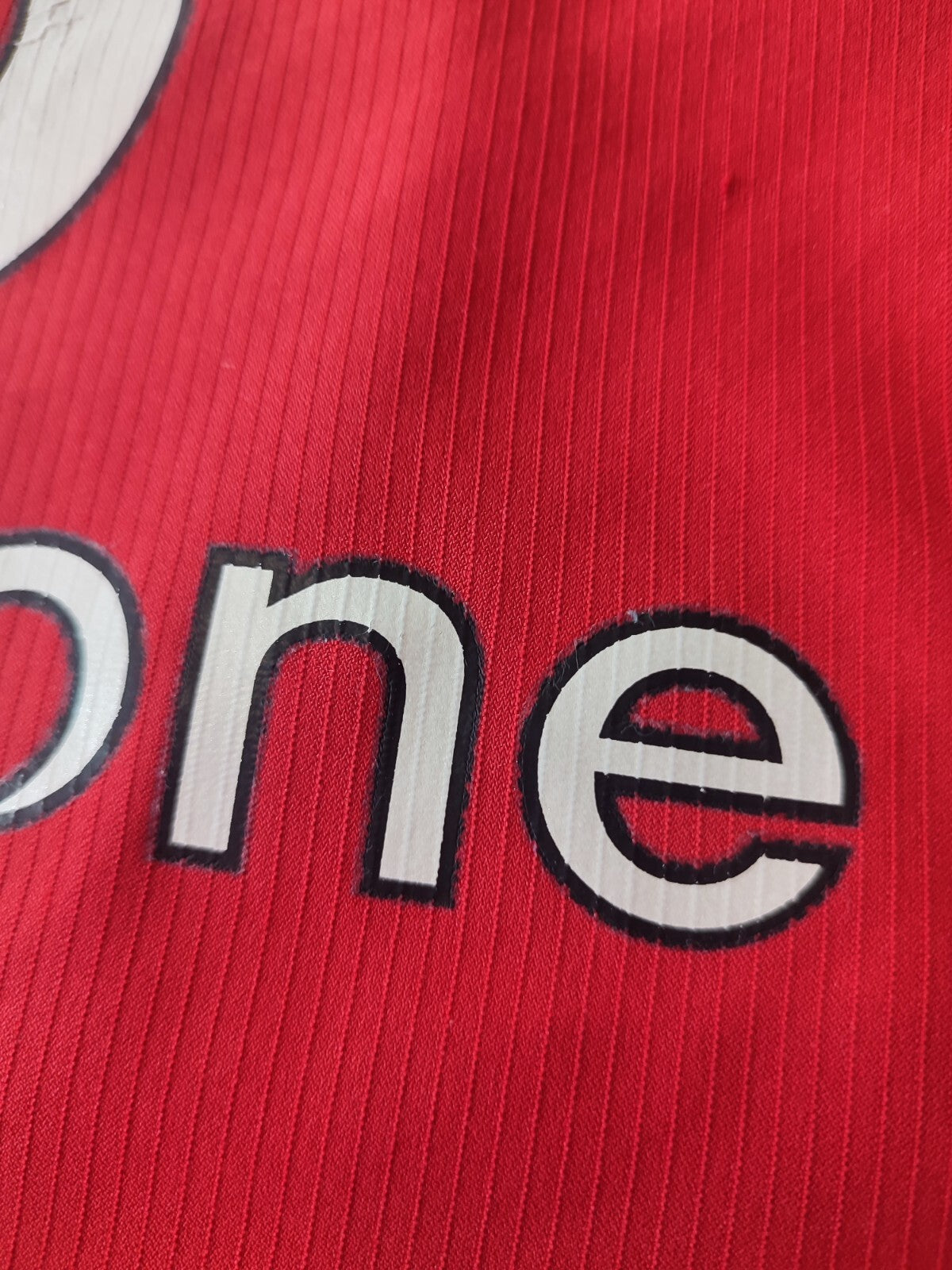 Manchester United 2004 2005 2006 home Sz L soccer shirt jersey football kit tee