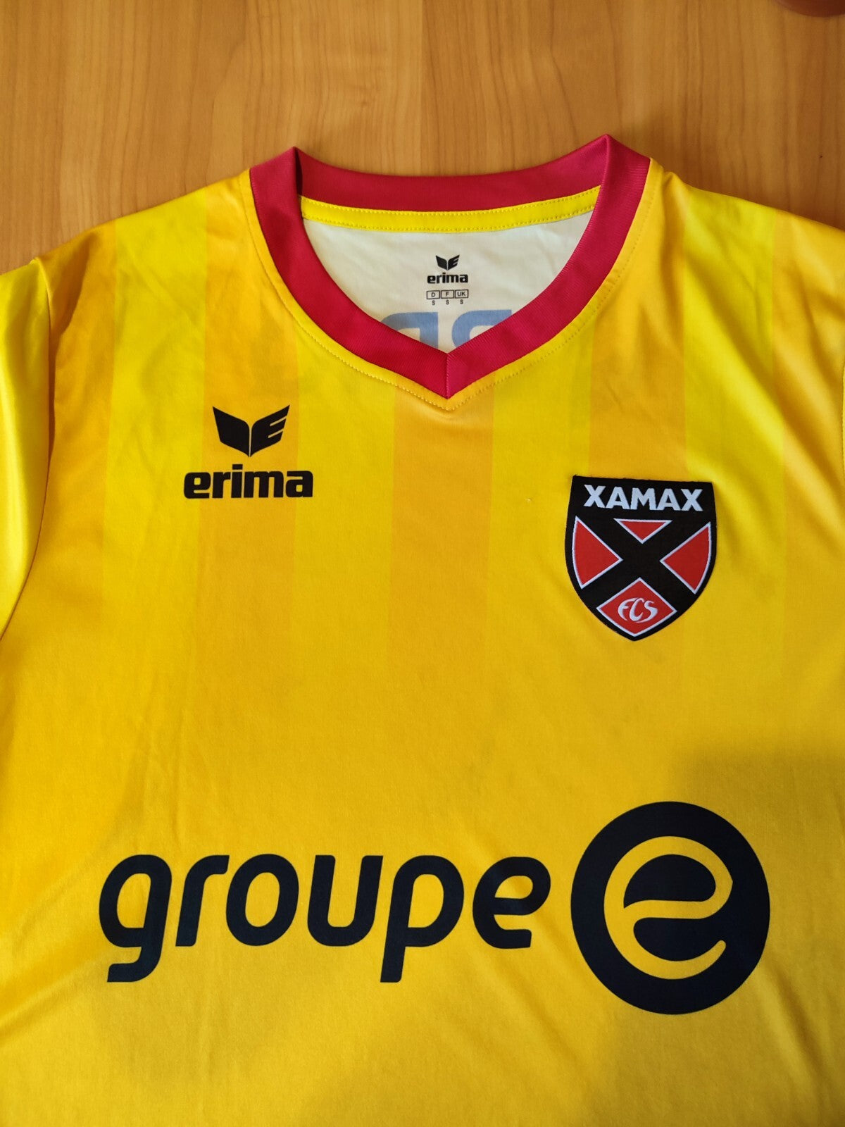 Neuchatel Xamax 2018 2019 away Size S trikot shirt jersey soccer football Erima