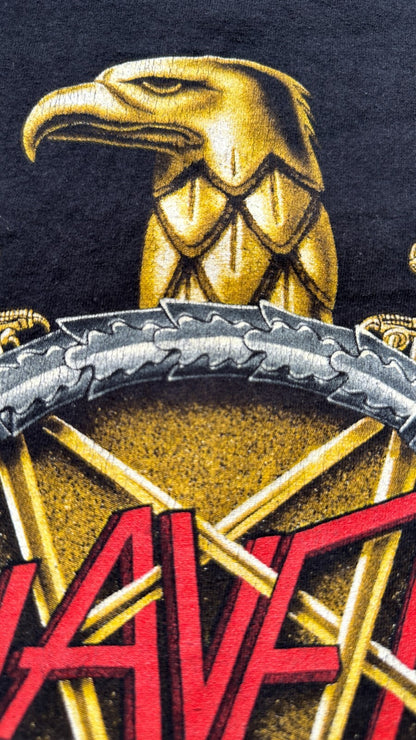 Vintage Slayer 2004 Europe tour Eagle logo Size L Fruit of The Loom tee t-shirt