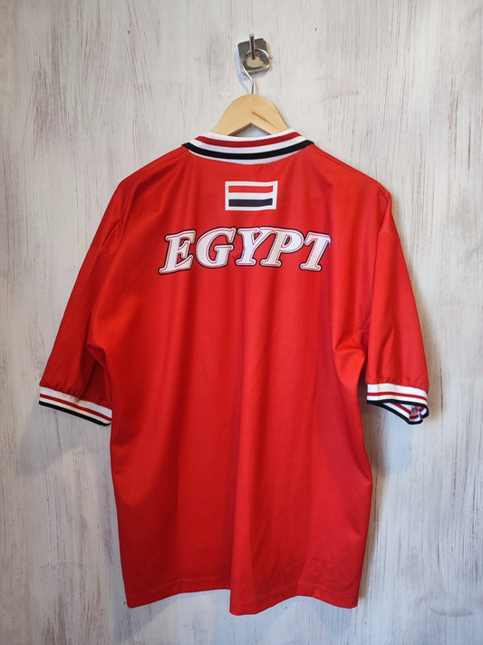 Egypt 1998 1999 2000 home Size XL football shirt soccer jersey tee kit vintage