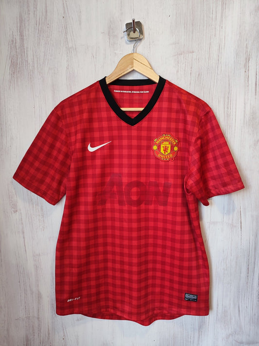 Manchester United 2012 2013 home Sz M Nike shirt jersey soccer football kit tee