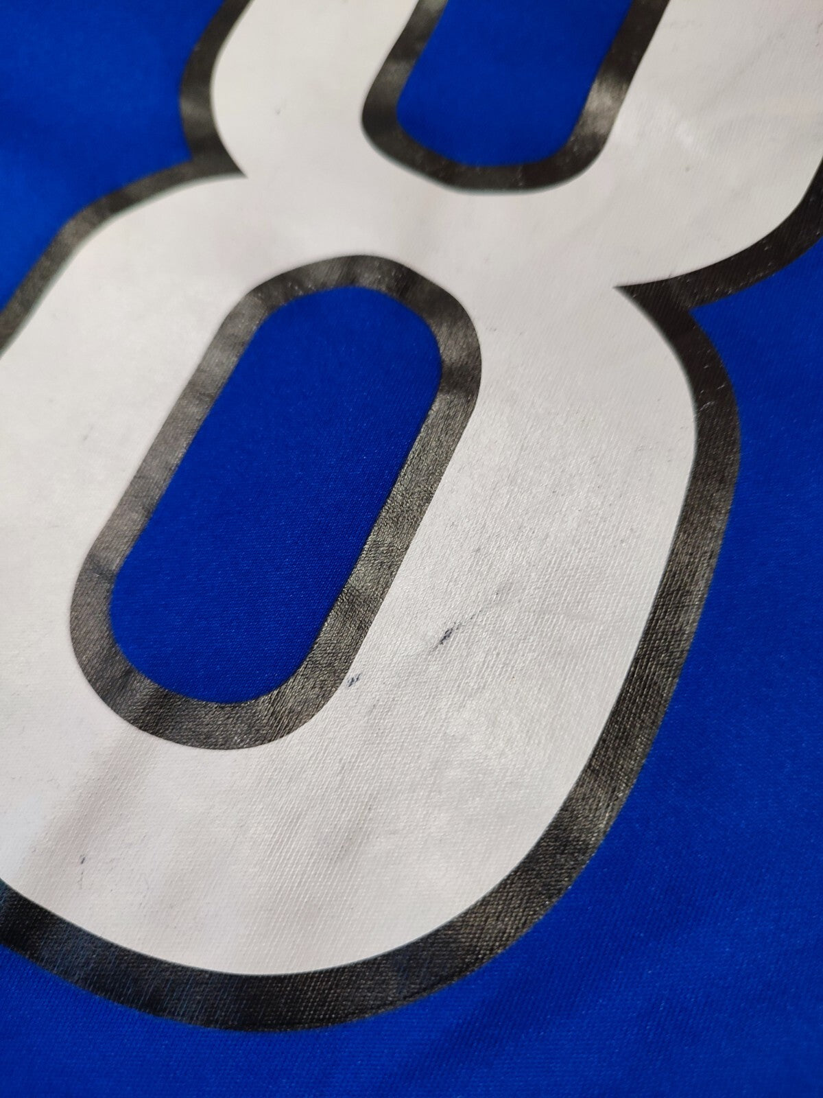 Leicester City 2010 2011 home Sz XL Burrda shirt jersey soccer football kit L/S