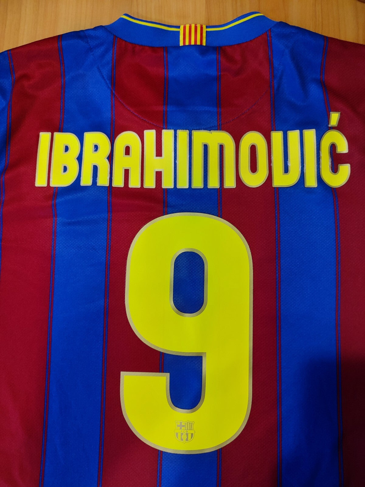 FC Barcelona 2009 2010 home Sz XL Nike shirt jersey soccer football Ibrahimovic