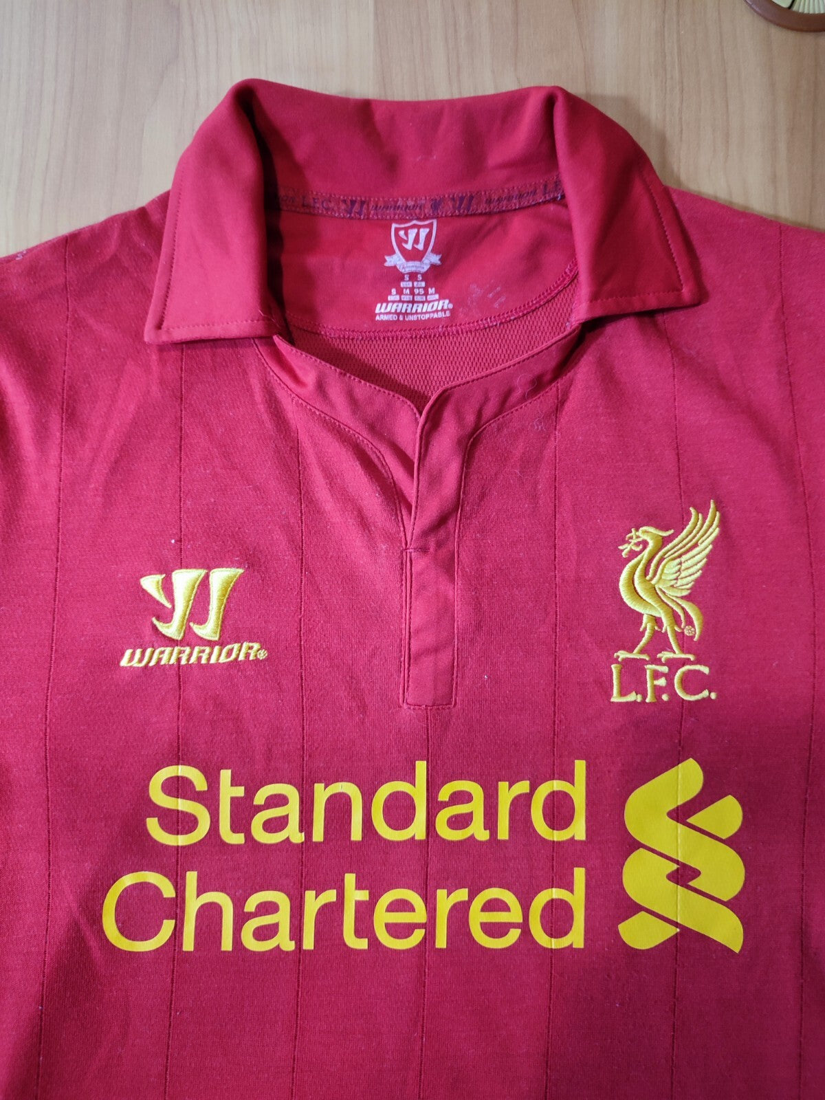 Liverpool 2012 2013 home Sz S football shirt jersey soccer football kit Warrior