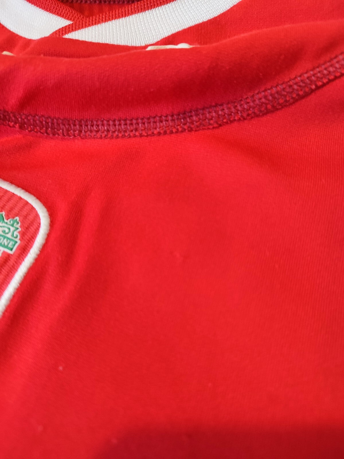 Kids Sz M FC Liverpool 2002 2003 2004 home shirt soccer football jersey kit Owen