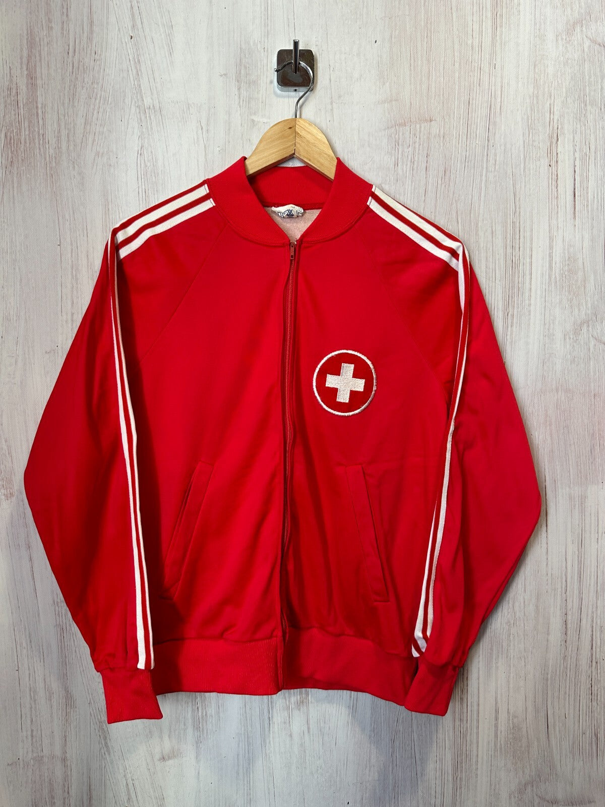 Switzerland  1970's Sz S Adidas Ventex ATP Swiss jacket tracksuit pants 1980's