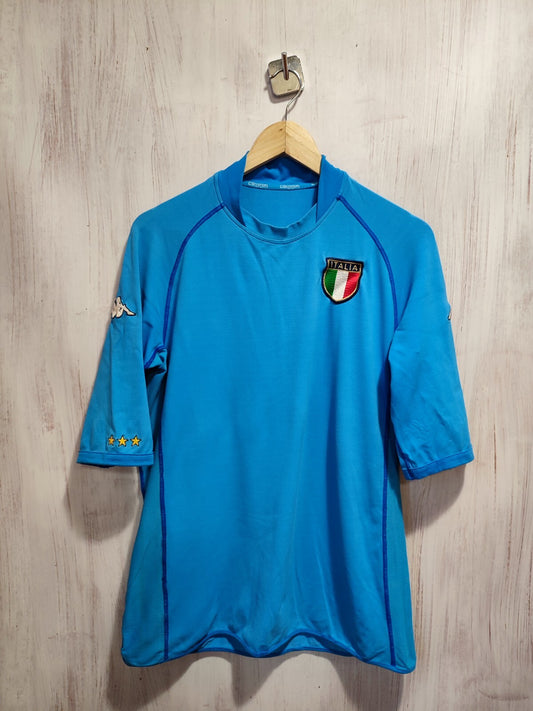 Italy 2000 2001 2002 home Sz 2XL Kappa shirt jersey Italia football kit tee XXL