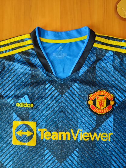 Manchester United 2021 2022 third 2XL soccer shirt jersey kit Ronaldo XXL  3rd